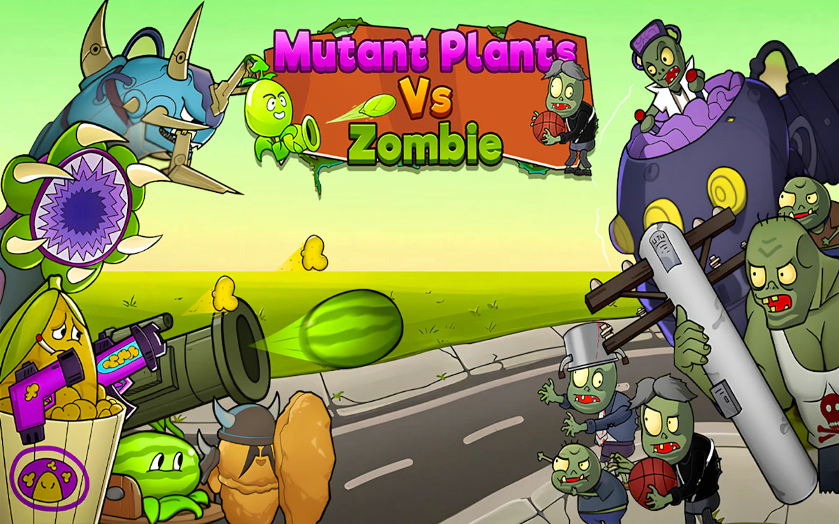 Play Mutant Plants Vs Zombie — free online Battle game