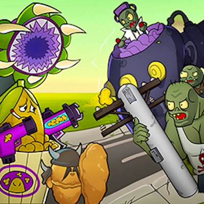Mutant Plants Vs Zombie By Gamepix