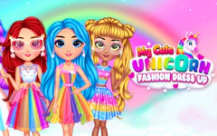 My Cute Unicorn Fashion Dress Up