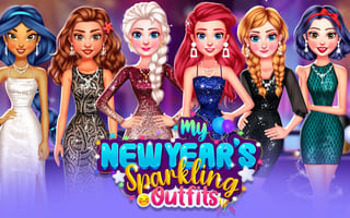 My New Year's Sparkling Outfits game cover