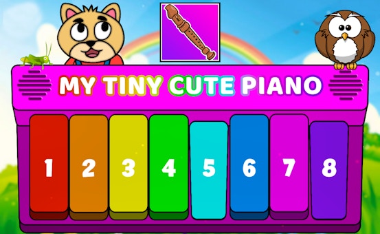 My Tiny Cute Piano 🕹️ Play Now on GamePix