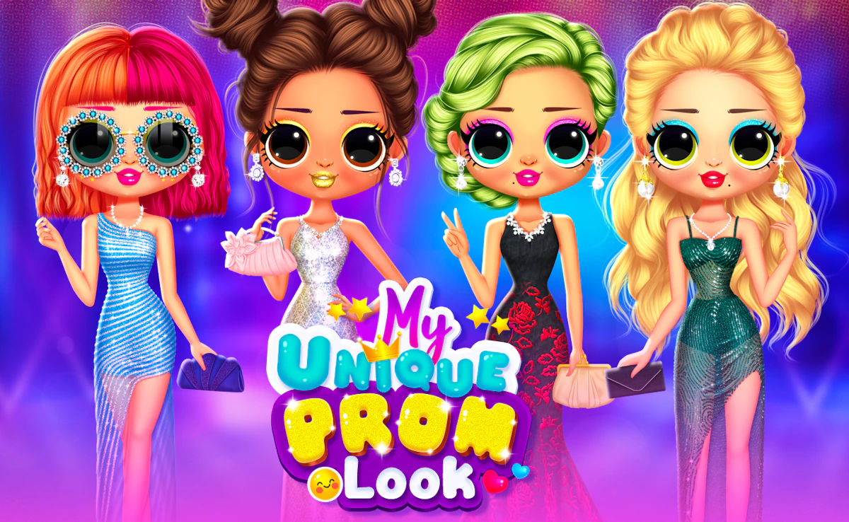 Play My Unique Prom Look — free online Kids game