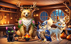 Mysterious Familiars Enchanted Bestiary