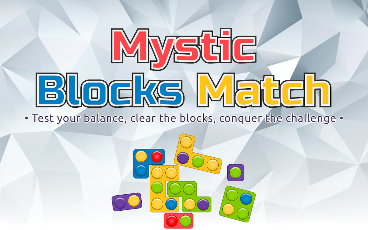 Play Mystic Blocks Match — free online Puzzle game