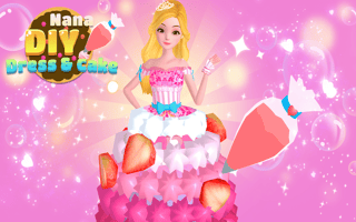 Nana Diy Dress & Cake game cover