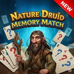 Nature Druid Memory Match