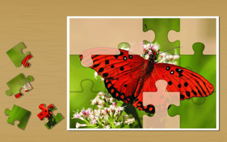 Nature Jigsaw Puzzle Butterfly game cover