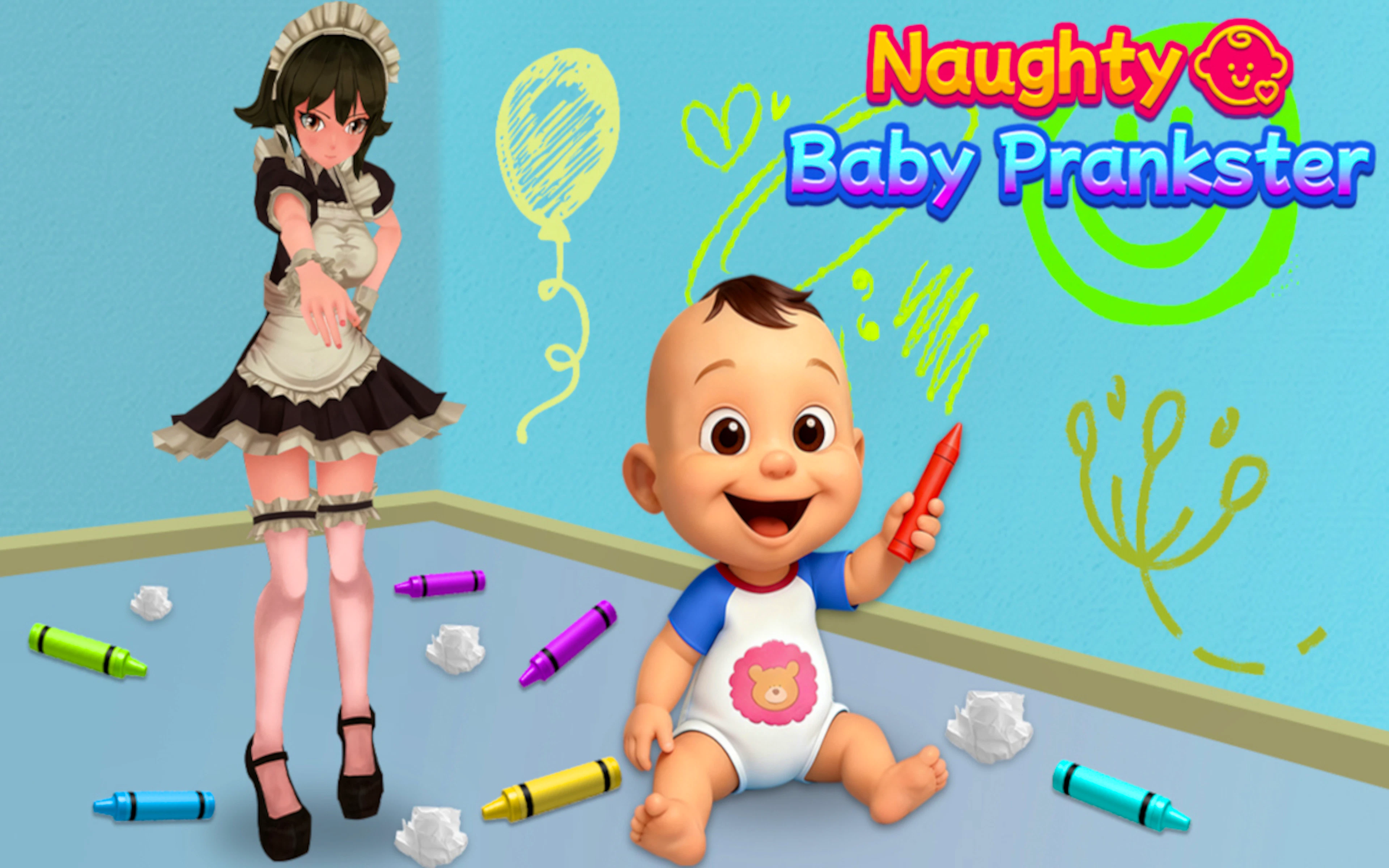 Naughty Baby Prankster