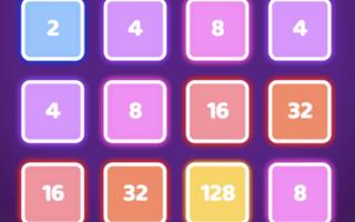 Neon 2048