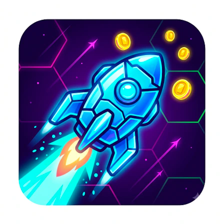 Neon Ascent Cyber Jump game thumbnail