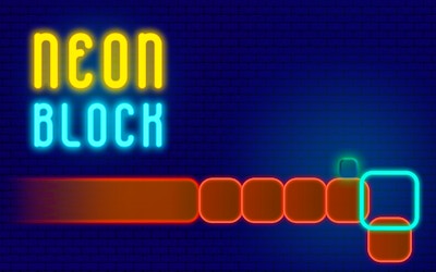 Neon Block Arcade game