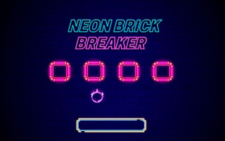 Neon Brick Breaker game cover