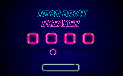 Neon Brick Breaker