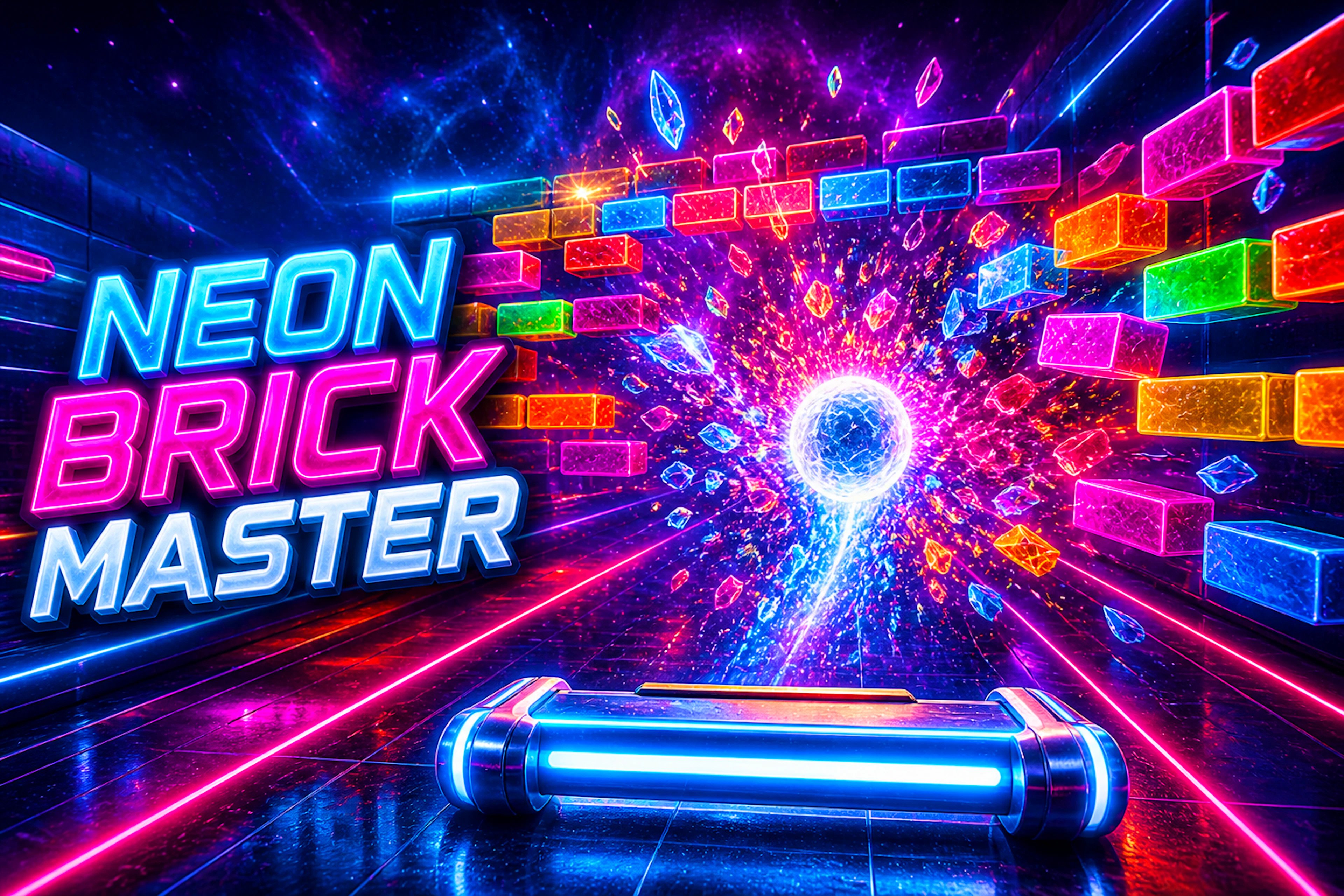 Neon Brick Master