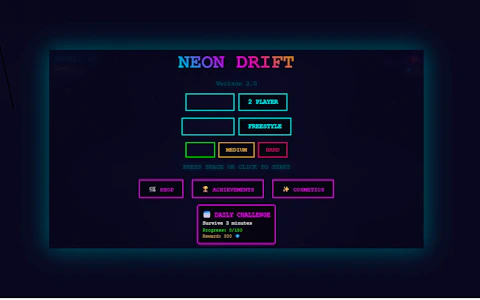 Neon Drift game thumbnail