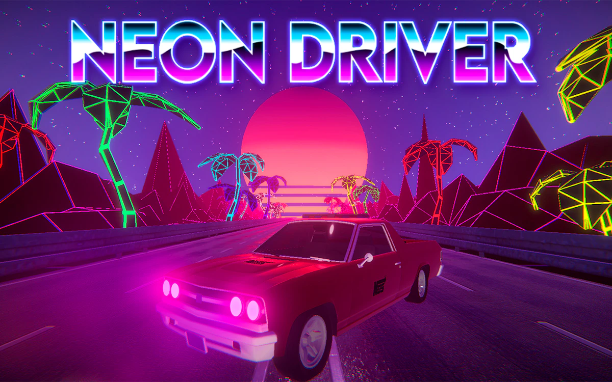 Neon Driver 🕹️ Play Now on GamePix