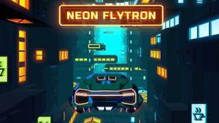 Neon Flytron: Cyberpunk Racer game cover