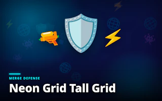 Neon Grid Tall Grid