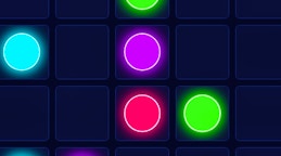 Neon Grids Cyberpunk Circuit Connection Game
