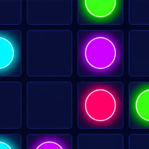 Neon Grids Cyberpunk Circuit Connection Game Thumbnail