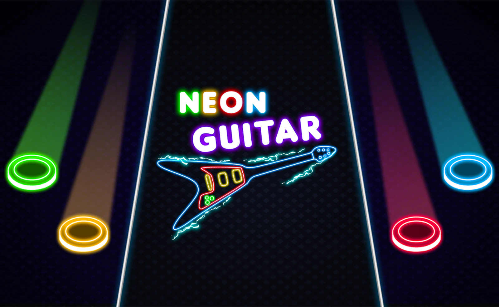 Neon Guitar — free online arcade game on Glaze Games