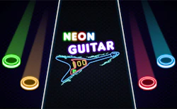 Neon Guitar