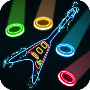 Neon Guitar Thumbnail