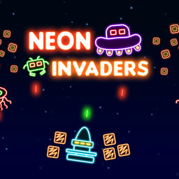 Juega gratis a Neon Invaders