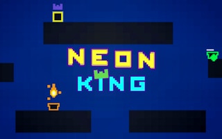 Neon King - A Local Multiplayer Platformer game cover