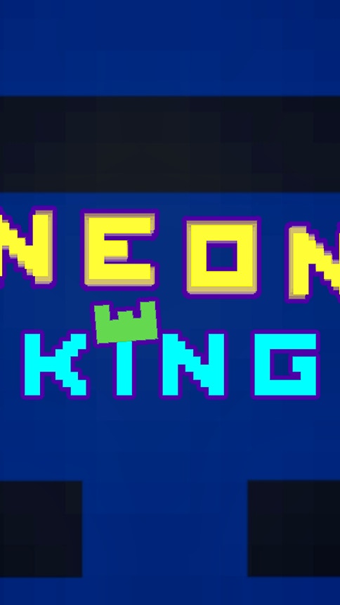 Neon King - A local multiplayer Platformer