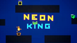 Neon King - A local multiplayer Platformer