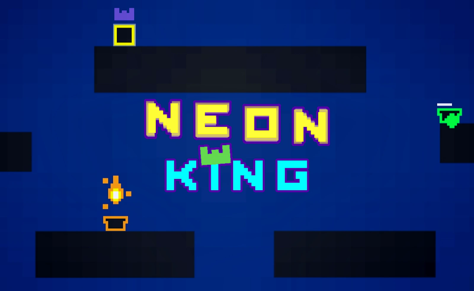 Neon King - A local multiplayer Platformer — free online arcade game on Glaze Games