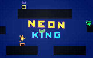 Neon King - A Local Multiplayer Platformer game cover