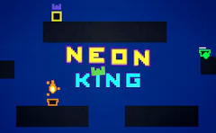 Neon King - A local multiplayer Platformer