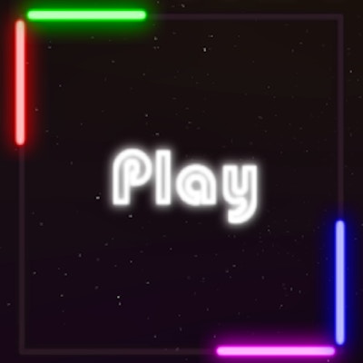 Neon Pong 1 By Gamepix