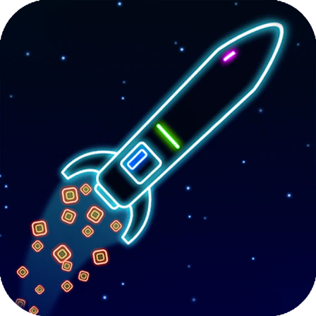 Neon Rocket game thumbnail