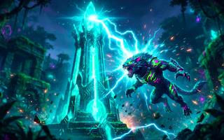 Neon Ruins TD