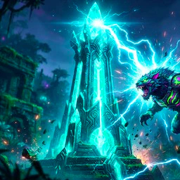 Neon Ruins TD