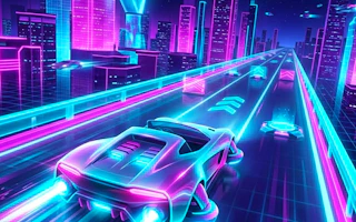 Neon Rush - Hover Highway