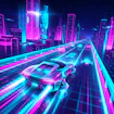 Neon Rush - Hover Highway