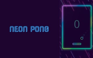 Neon Pong game cover
