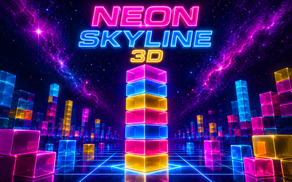 Neon Skyline 3D