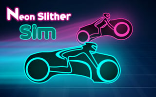 Neon Slither Sim game cover