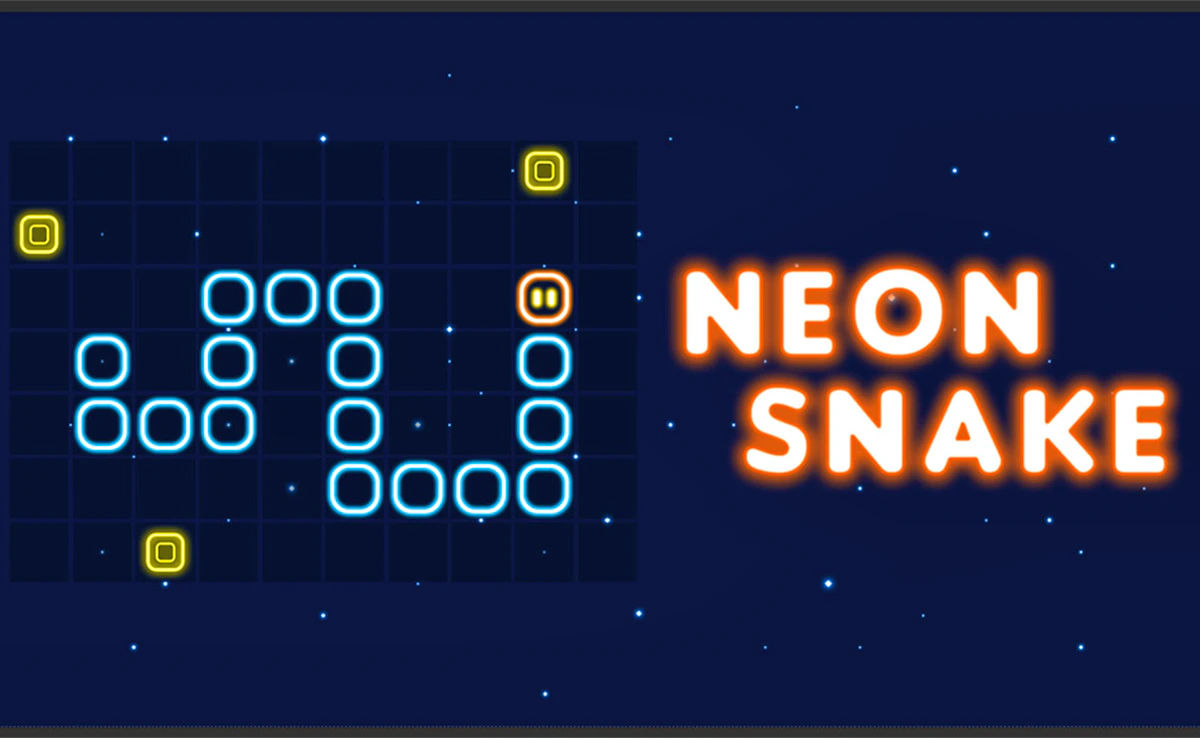 Play Neon Snake — free online Arcade game