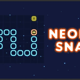 Neon Snake Online arcade Games on taptohit.com