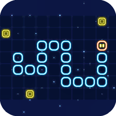 Neon Snake By Gamepix