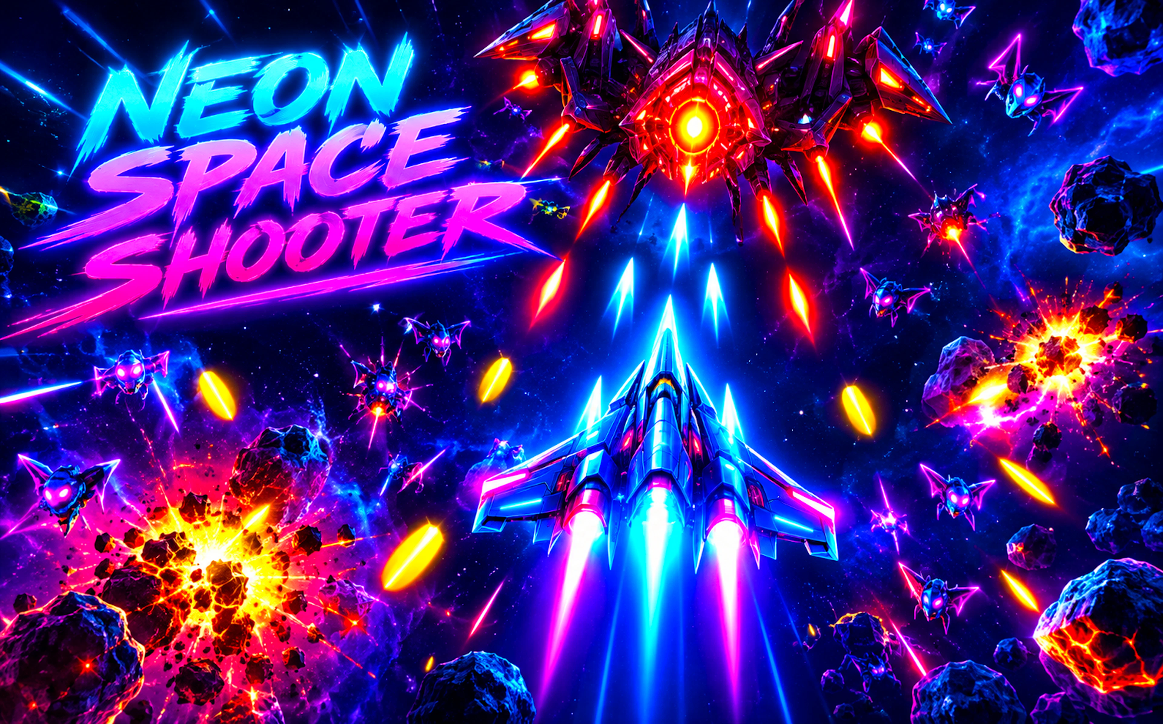 Neon Space Shooter