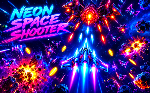 Neon Space Shooter
