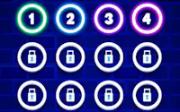 Neon Star Bricks