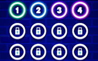 Neon Star Bricks